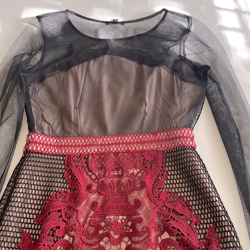 APEACH Dress Lace and Tuli Size S - Picture 7 of 7